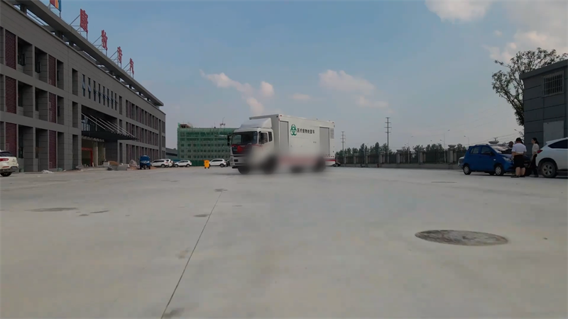 医疗废物微波消毒工艺流程图解
