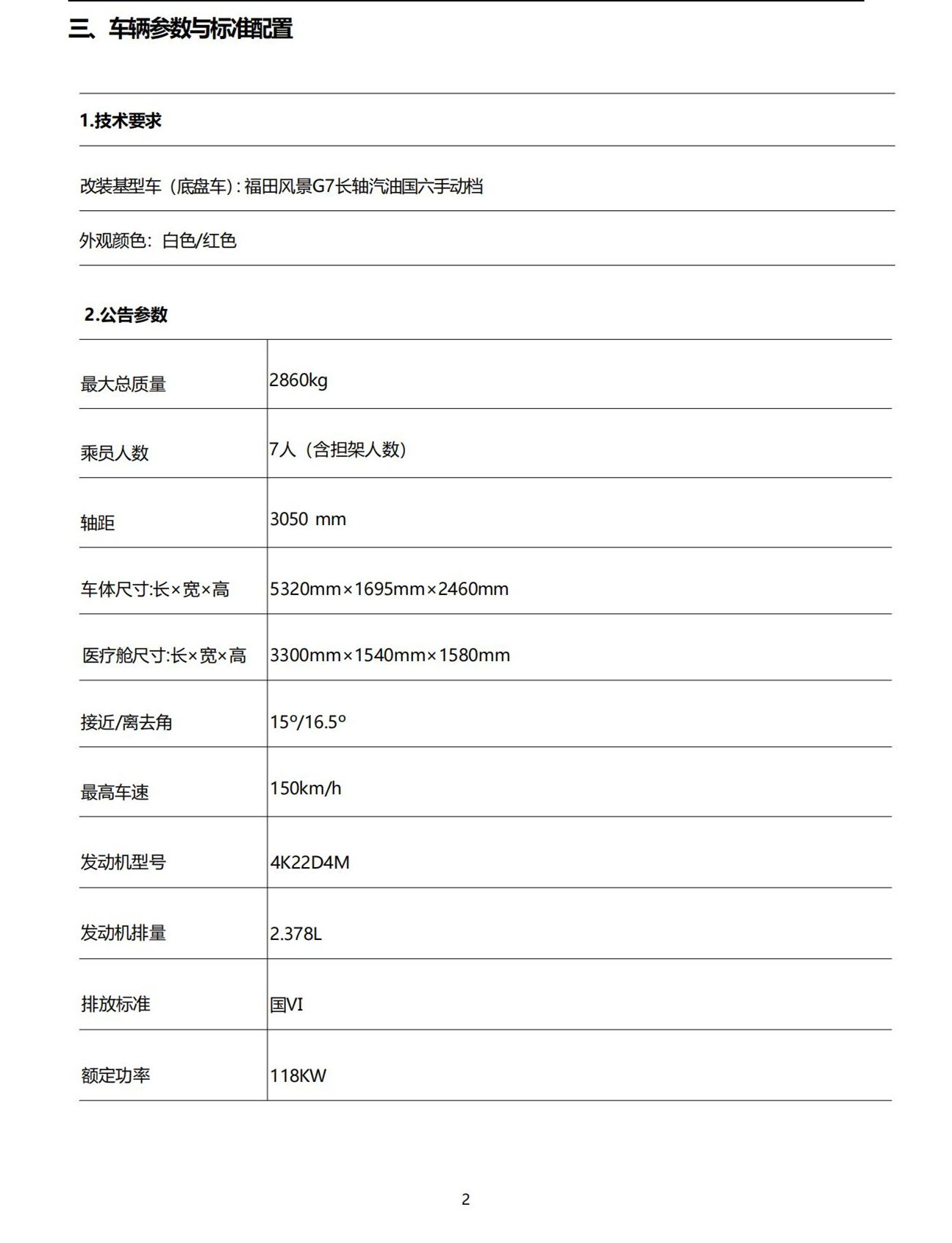 福田G7 G9救护吃瓜91(图2)